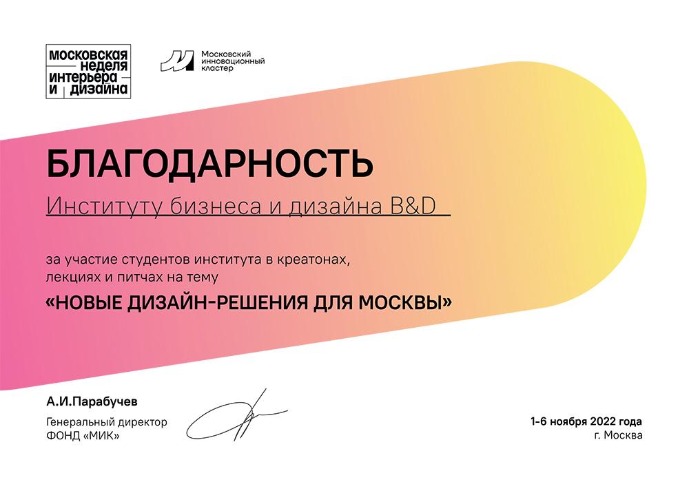 Институт бизнеса и дизайна