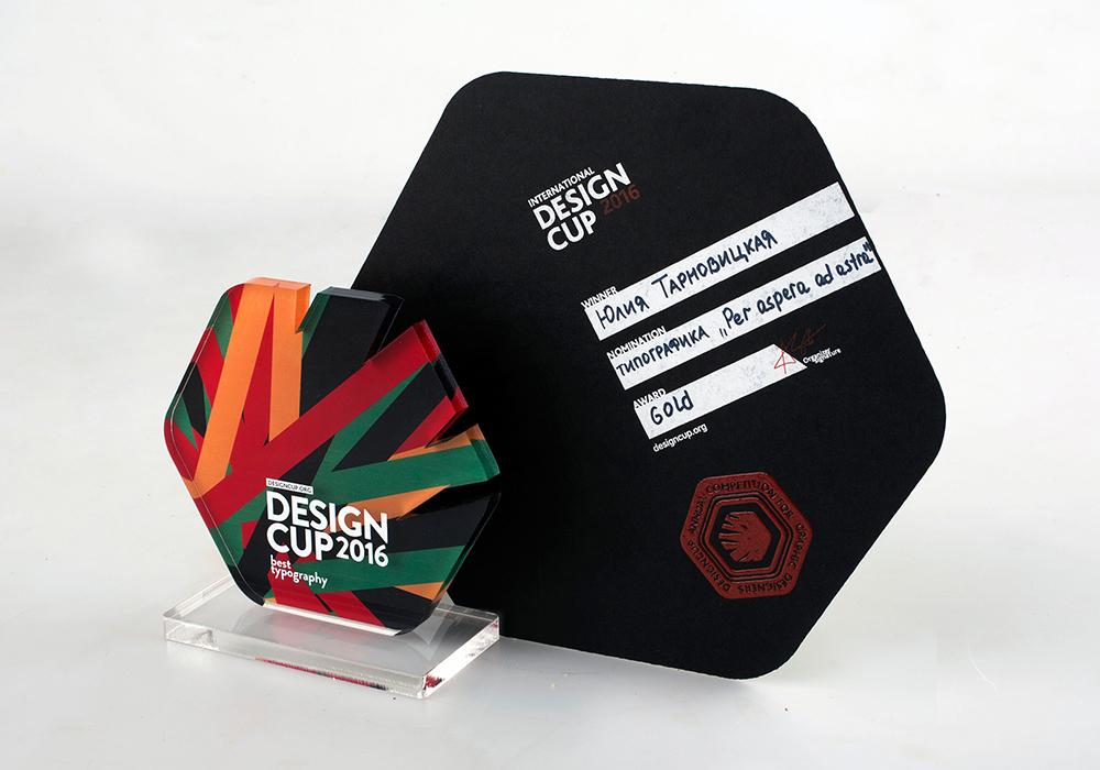 Международный Чемпионат по дизайну «Design Cup-2016» Номинация «Лучшая типографика/леттеринг»