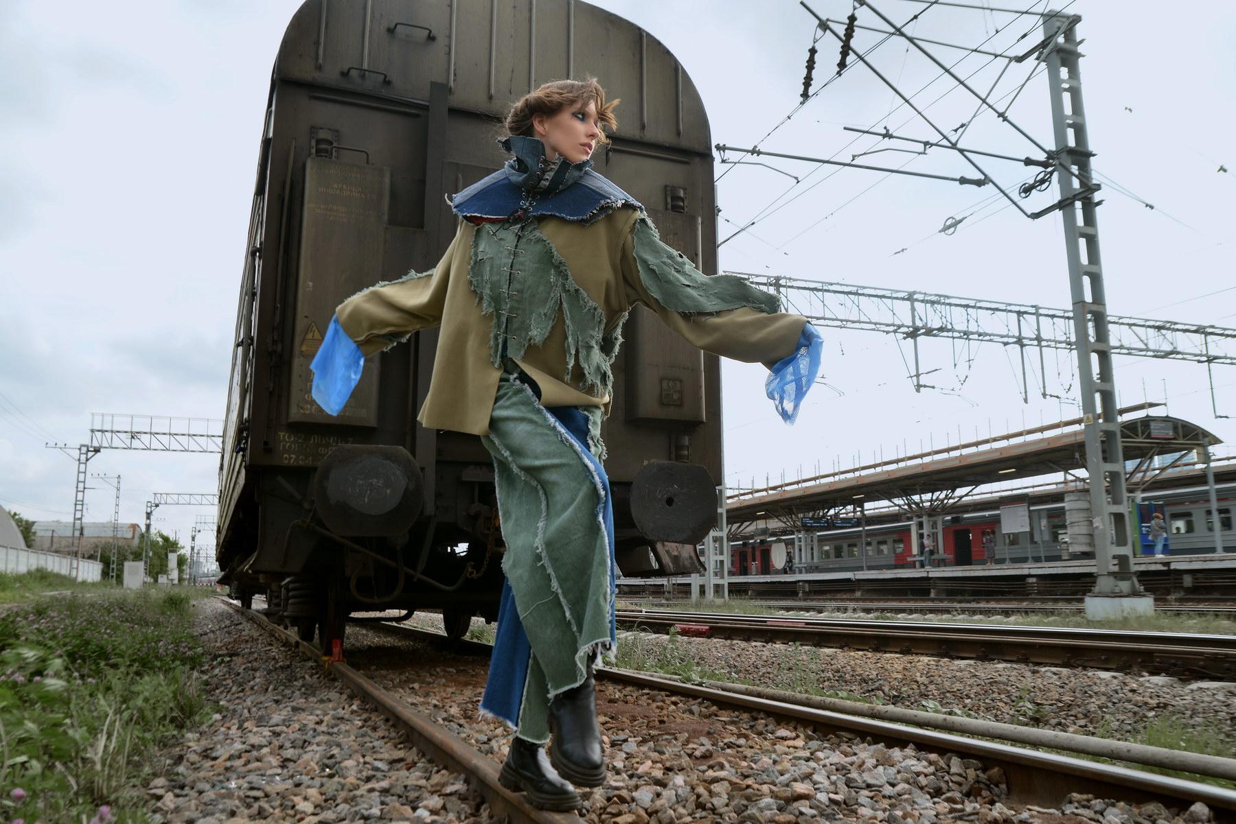 Дипломная коллекция Екатерины Матвеевой «Пассажир»